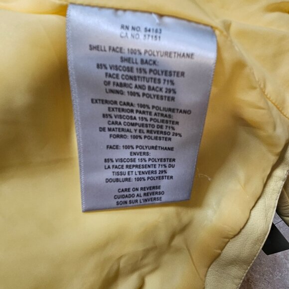 Levi Faux Leather Moto Jacket Size XL - Picture 10 of 15